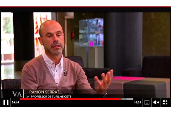 Ramon Serrat i el turisme de la por protagonistes a Valor Afegit